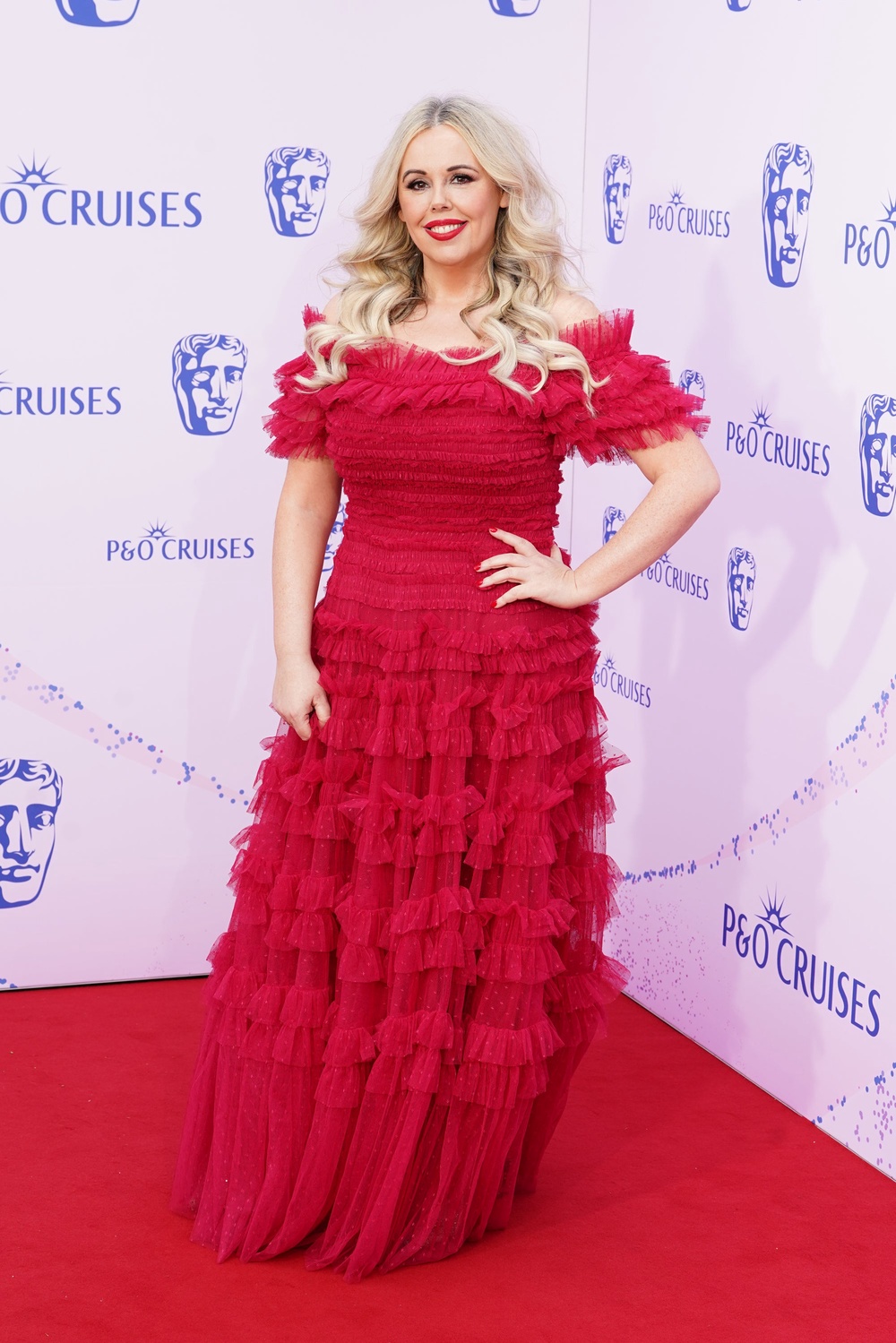 Roisin Conaty wore Needle and Thread (PA)