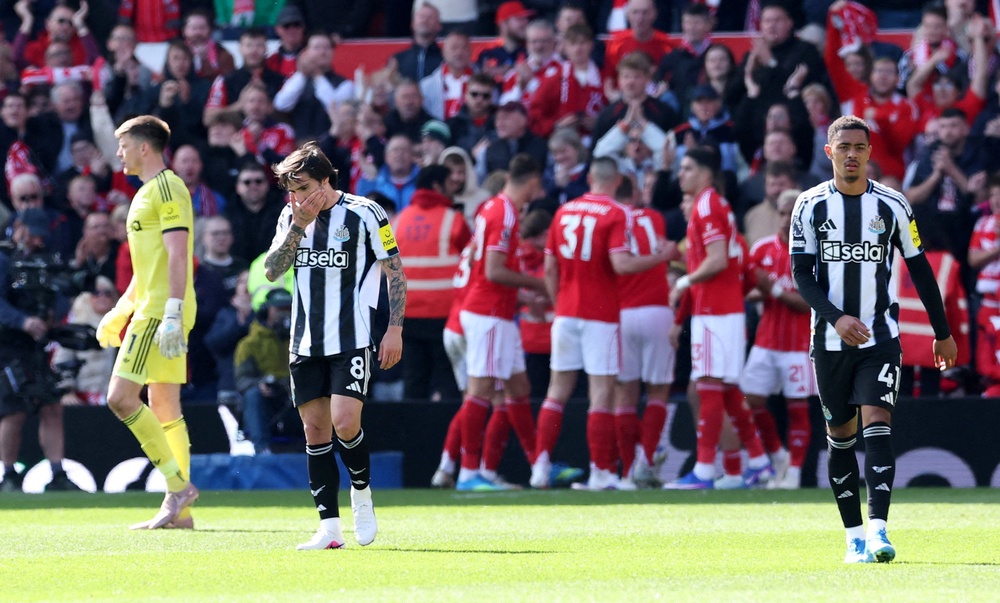 Newcastle let three points slip late on (Reuters)