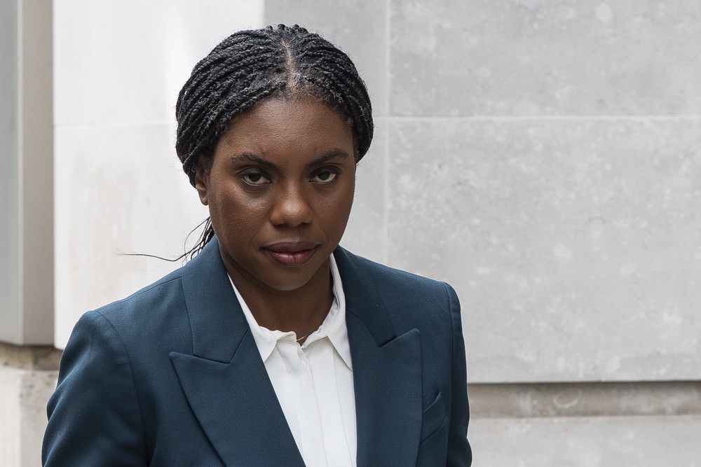 Kemi Badenoch has previously apologised for 'mistakes' made by the Tory administrations she served in on tax and immigration, including the surge in migration under more relaxed post-Brexit rules introduced by Boris Johnson’s government (PA)