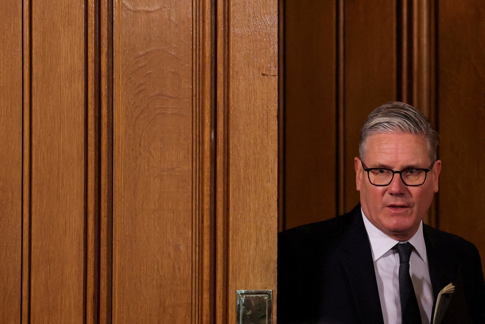 Sir Keir Starmer will deliver a speech on Monday as he fights for his political future (Reuters)