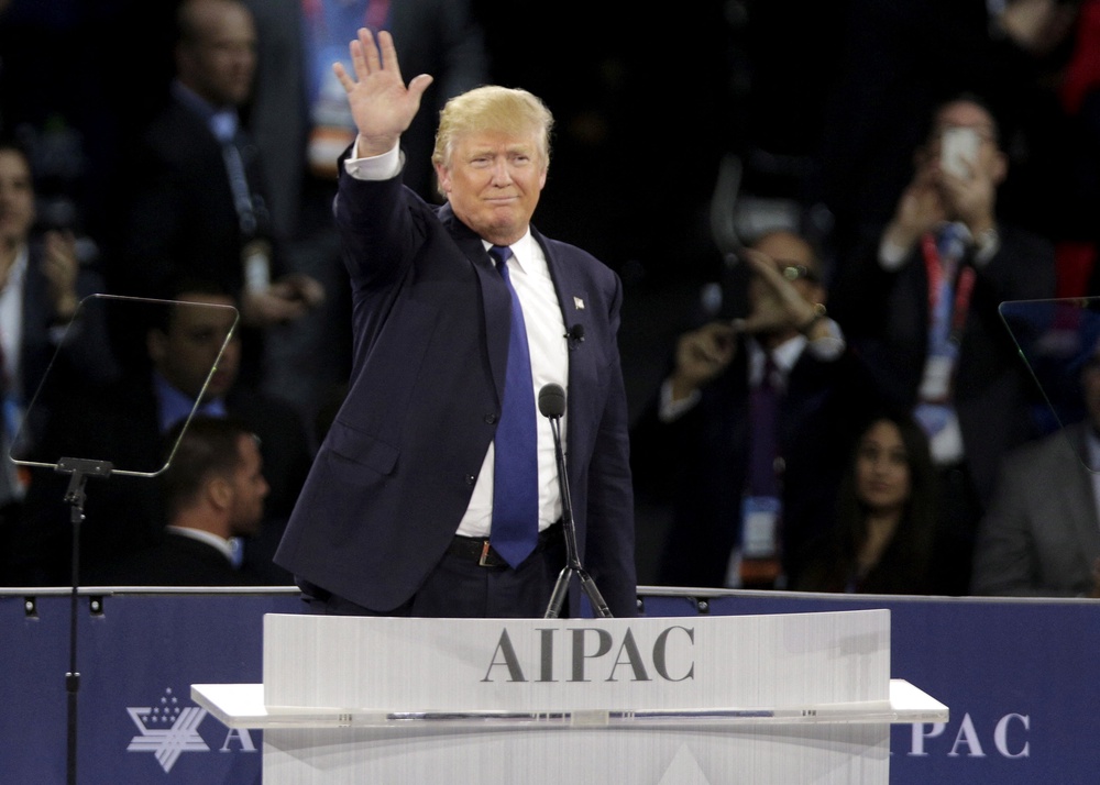AIPAC's support for Trump-aligned candidates has led to accusations that it uses Republican money to interfere in Democratic primaries (Reuters)