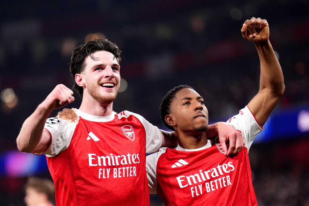Lewis-Skelly has flourished alongside Declan Rice after coming back into Arsenal’s starting XI (PA Wire)