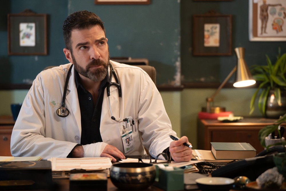 'Brilliant Minds,' starring Zachary Quinto as Dr. Oliver Wolf, is expected to end in July (Pief Weyman/NBC)