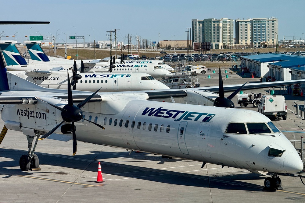 Dozens of passengers have been denied compensation after their WestJet aircraft was swapped and then their flight was canceled, according to the report (AFP/Getty)
