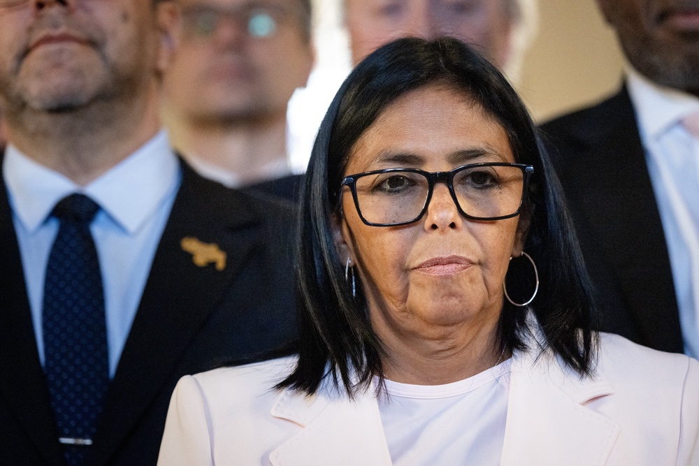 Venezuela’s interim president Delcy Rodriguz has not announced a timeline for democratic elections in the country while the White House works with US energy companies to extract from the world’s largest proven oil reserves (AFP/Getty)