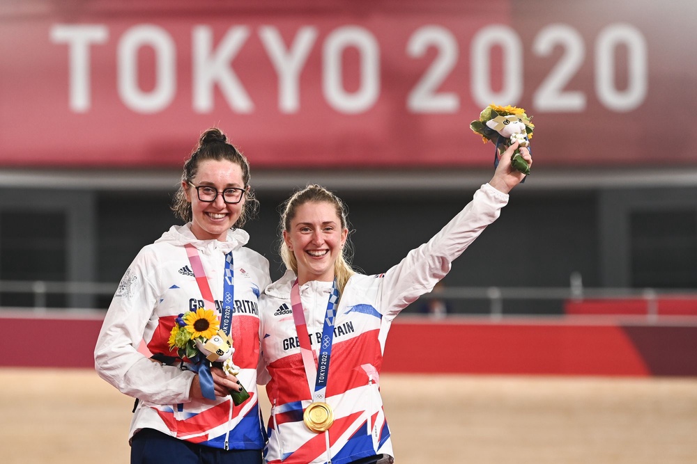 Archibald and Kenny won the first-ever Olympic women's Madison (Alex Broadway/SWpix.com)