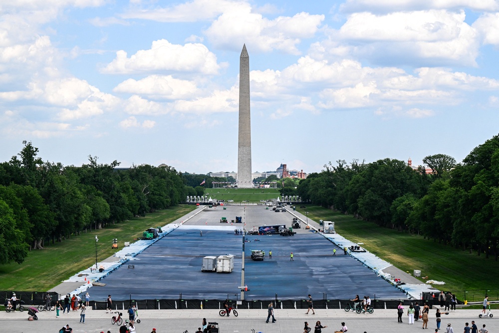 Trump initially said the project could cost $1.5 million, but the Department of Interior gave a no-bid contract for nearly $7 million, and then another payment of more than $6 million (REUTERS)