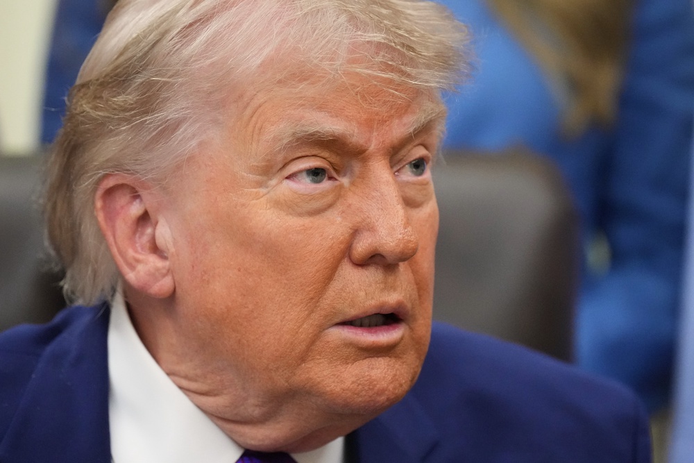 President Donald Trump has pledged to cut the federal tax on petrol (Jacquelyn Martin/AP) (AP)