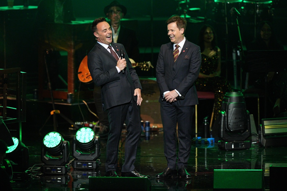 Ant and Dec hosted the event at the Royal Albert Hall (Aaron Chown/PA)