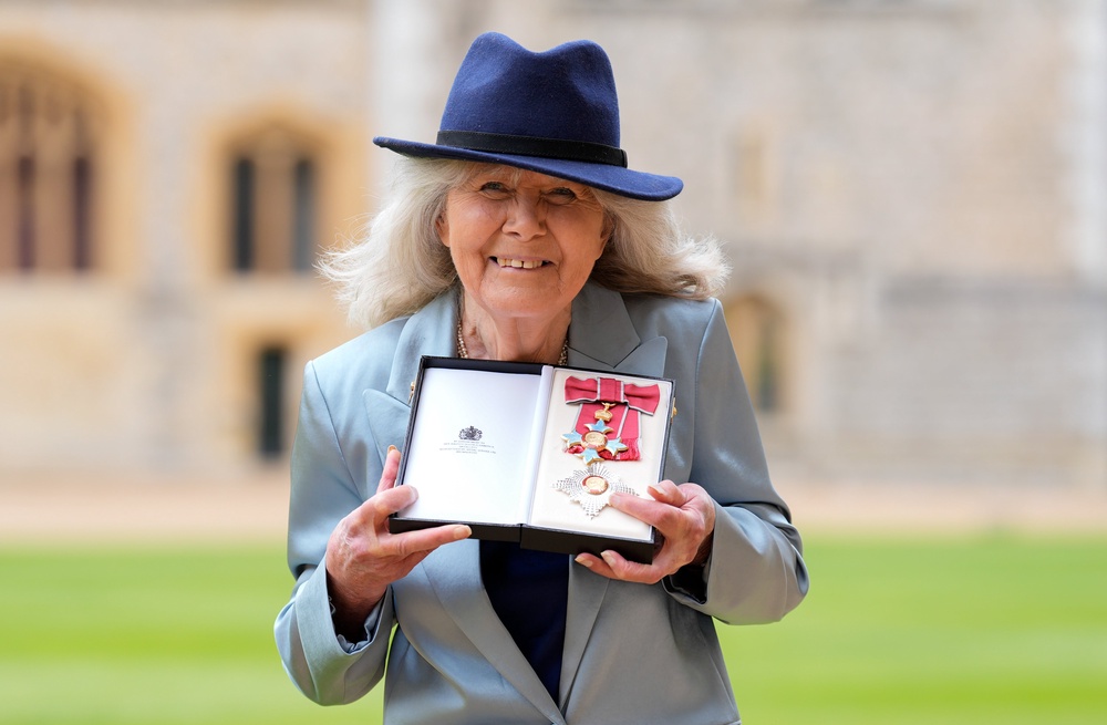 Dame Jilly Cooper’s writing was ‘intelligent, smart, funny, riotous, entertaining and page-turning’ (PA Archive)