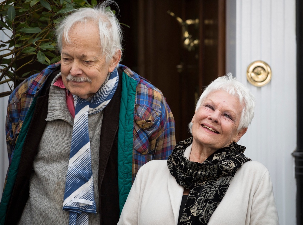 With long-time scene partner Judi Dench (Getty Images)