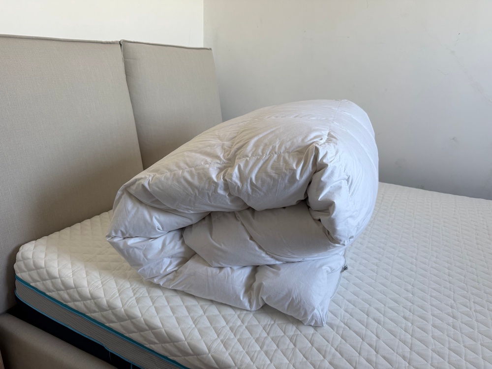 Bedfolk’s duvet is a premium buy but it is impressive (Lucy Smith/The Independent)