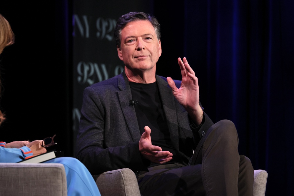 At the center of the latest indictment is a photo Comey posted to social media last year of seashells on the beach that read out ‘86 47’ (Getty Images)