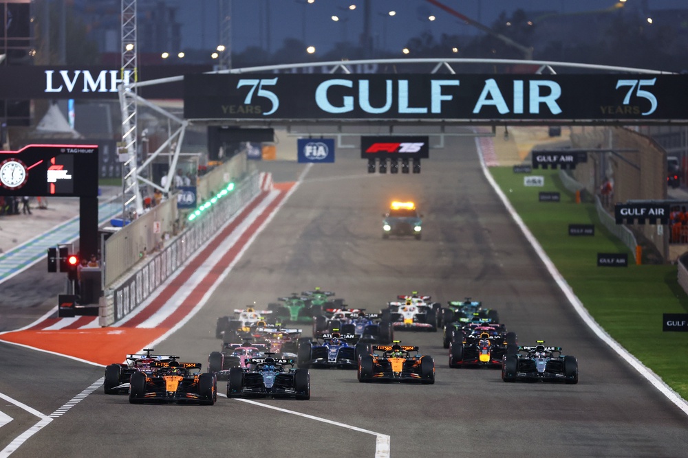 Bahrain is currently pencilled in to host the 2027 season-opener on 14 March (Getty)