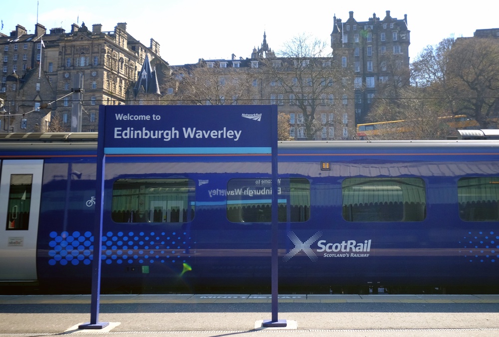 The incident happened on board a train travelling to Edinburgh Waverley (Jane Barlow/PA) (PA Archive)