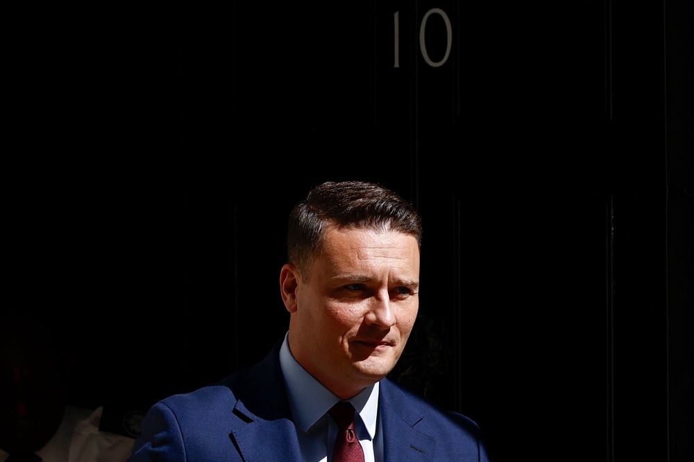 Wes Streeting has remained silent throughout the prime minister’s ordeal (AFP/Getty)