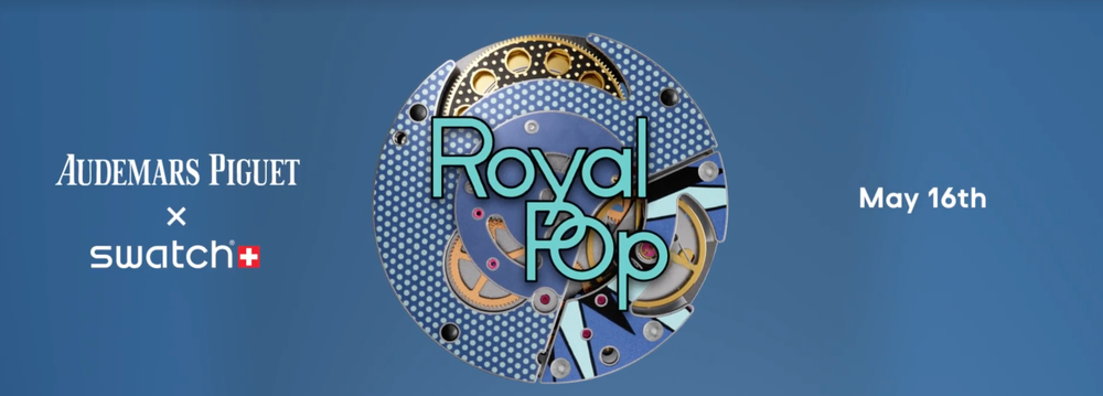 The Royal Pop Watch will be available in 21 Swatch stores across the US (Swatch)