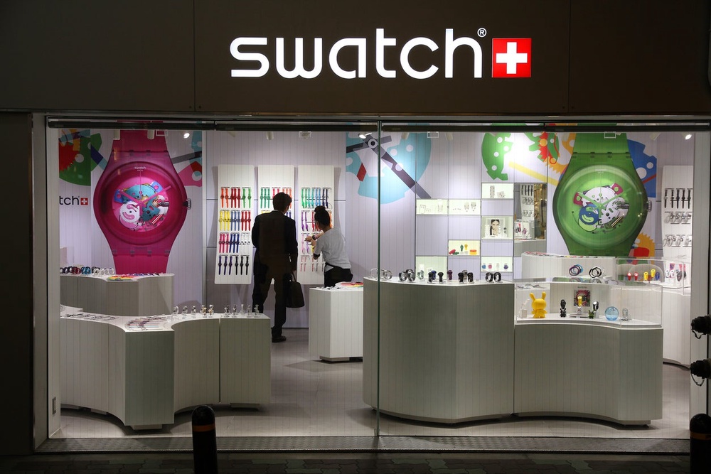 Swatch said the collaboration reimagines ‘a new way to wear time’ (Getty Images)