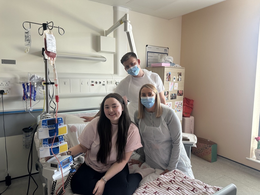 Ms Crawford was in hospital