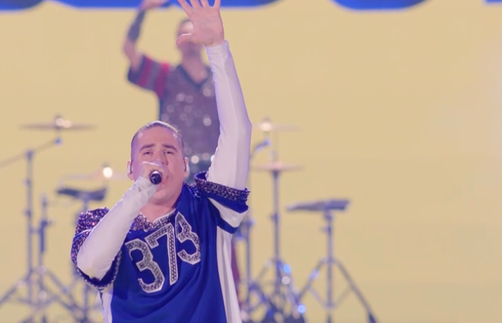 Moldova entry Satoshi opens the 2026 Eurovision Song Contest (BBC)