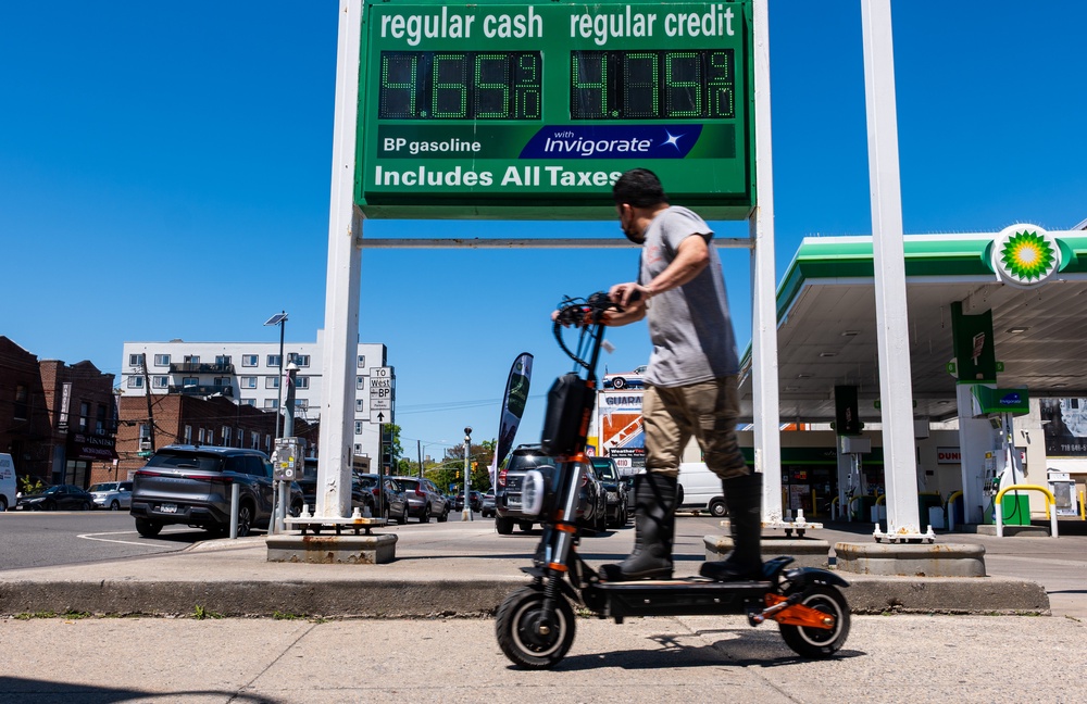 ‘I don't think about American financial situation — I don't think about anybody,’ Trump said Tuesday as newly released data from the Labor Department's consumer price index showed that inflation rose 3.8% from April 2025. The rise in prices for fuel, food, and other essentials for millions of Americans comes as a 10-week war with Iran continues to be a drag on both the domestic and international economy. (Getty)