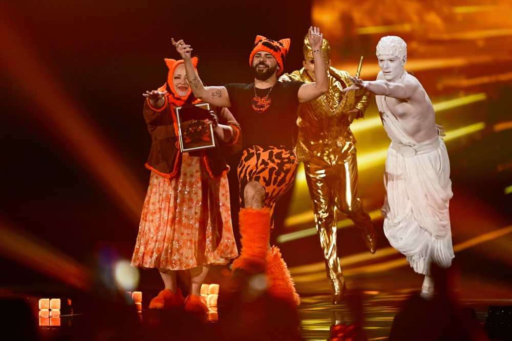 Greek contestant Akylas made it through the final (Getty)