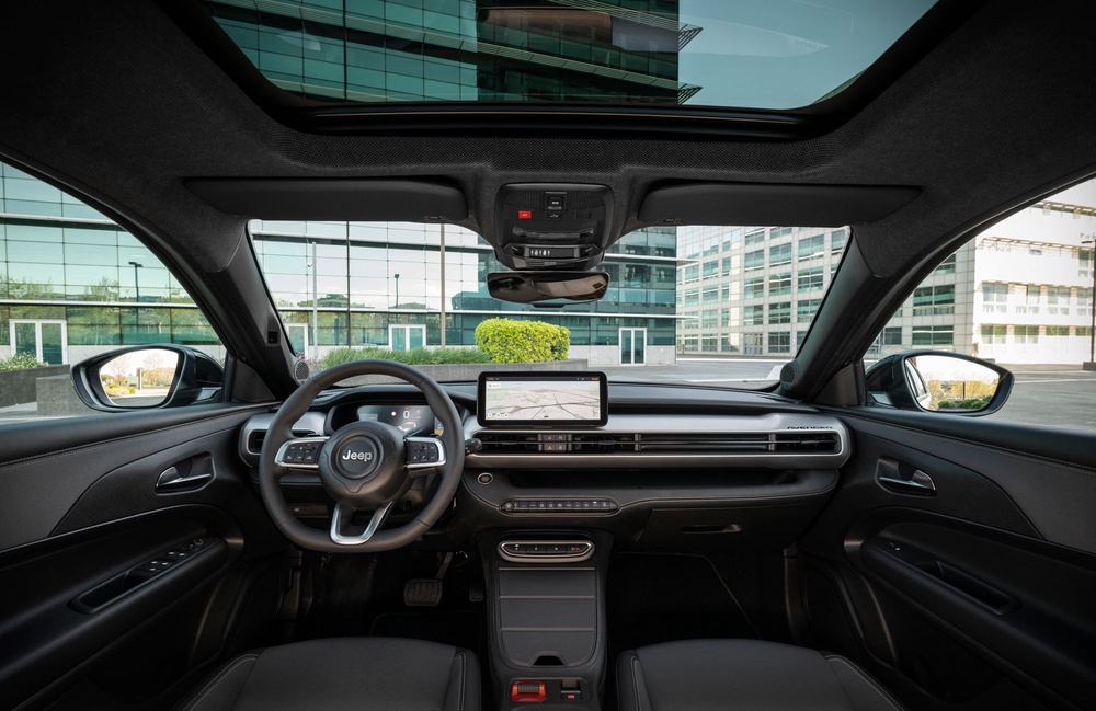 The Jeep Avenger interior has had a quality and tech boost (Jeep)