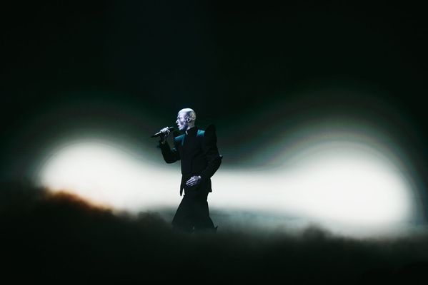 Lithuania’s Lion Ceccah was among the night’s most eccentric performers (Alma Bengtson/EBU)