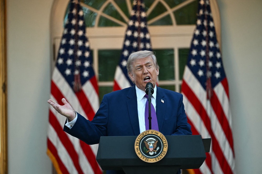 Donald Trump entered the White House in early 2025 (AFP/Getty)