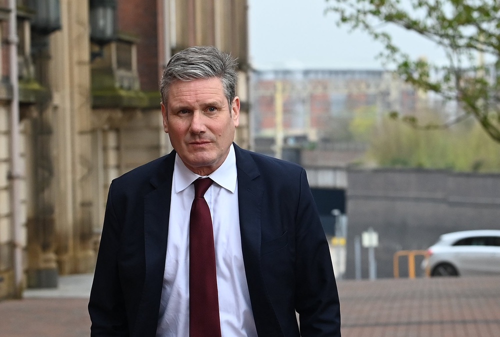 Labour leader Keir Starmer pictured on Tuesday April 12, 2022. (PA)