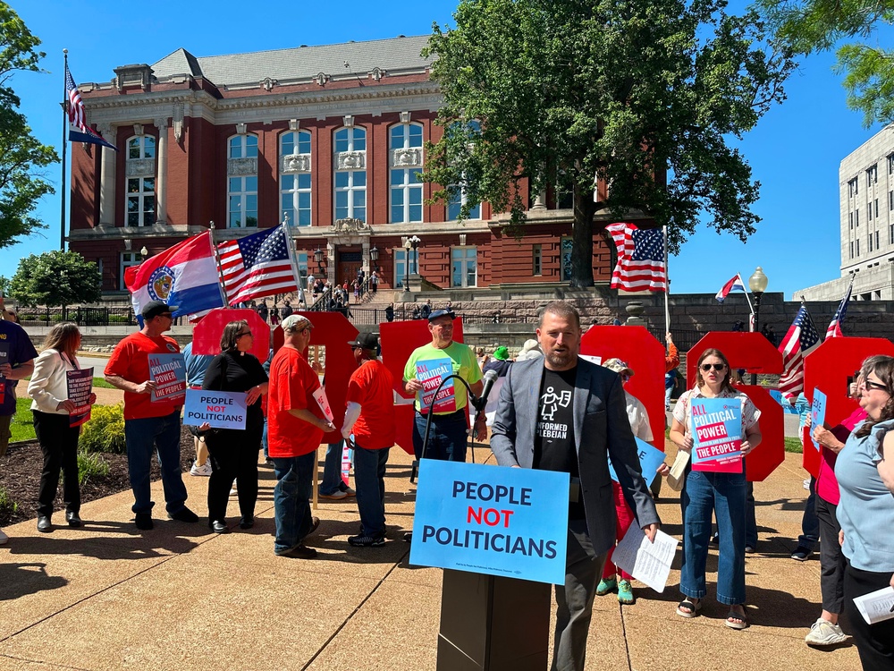 Missouri was the second Republican state, after Texas, to redraw its congressional districts at Trump’s urging last year (AP Photo/David A. Lieb)