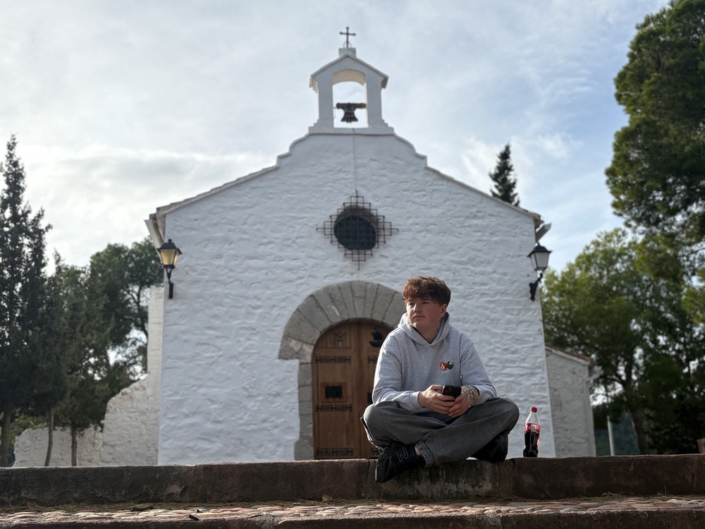 Alex Batty retraced his journey through Spain and France for Kidnapped By My Mum (BBC/Proper Content/Kieran Etoria-King/PA) (PA Media)