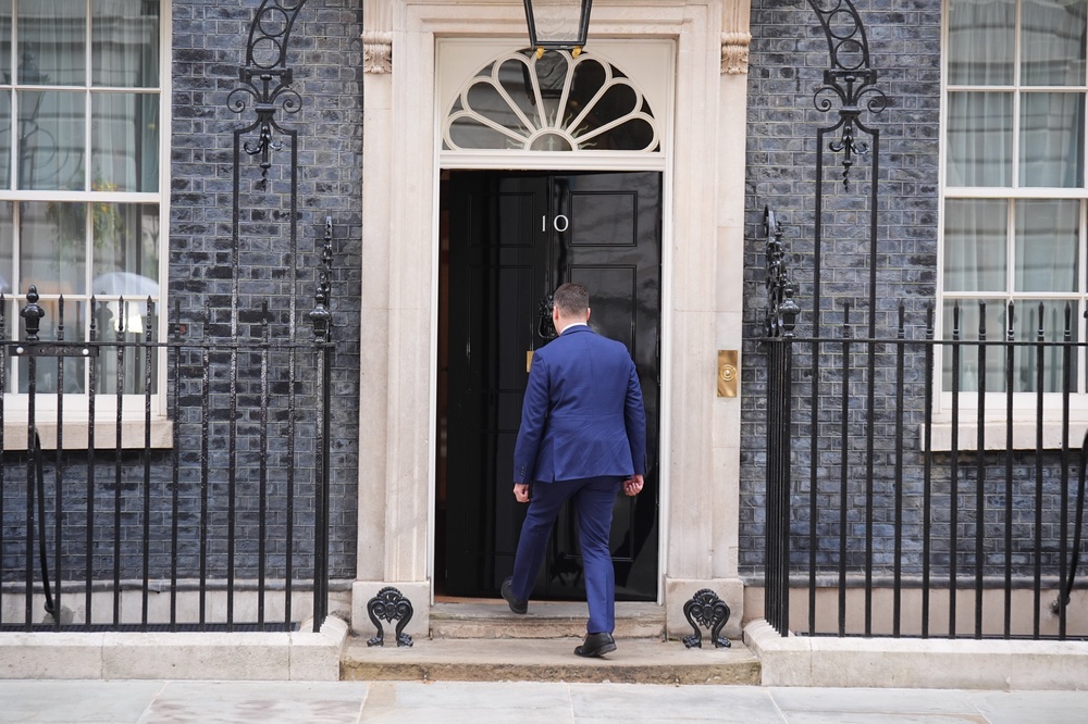 The meeting comes during a turbulent time for the Prime Minister (James Manning/PA) (PA Wire)