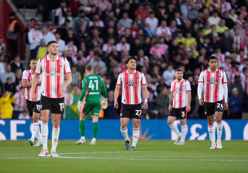Southampton were kicked out of the Championship play-offs back in May (EFL) (PA)
