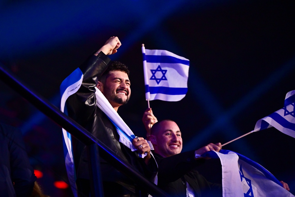 Israel’s contestant Noam Bettan made it through to the 2026 Eurovision final (Getty)