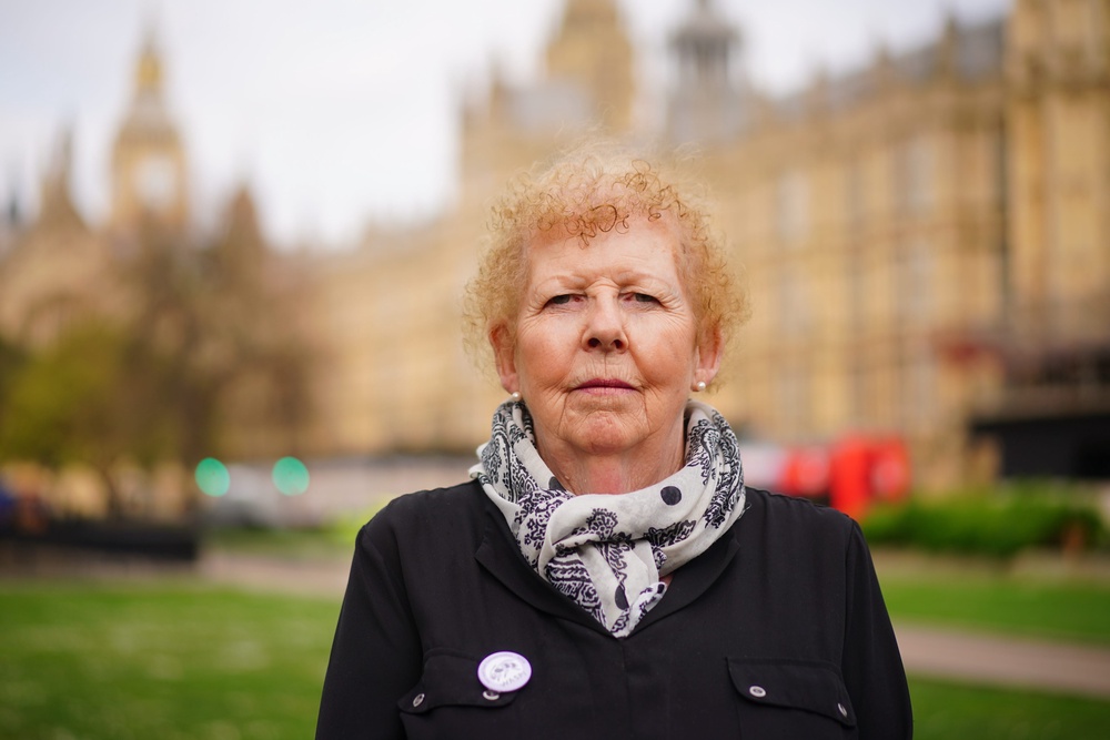 Waspi chair Angela Madden said the Government has a choice to ‘listen to Waspi women and compensate them fairly, or face the consequences at the next general election’ (PA)