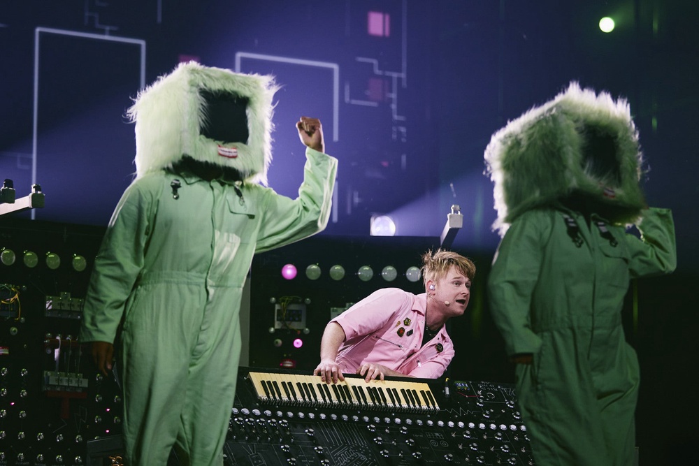 Look Mum No Computer during rehearsals for Eurovision 2026 (PA)