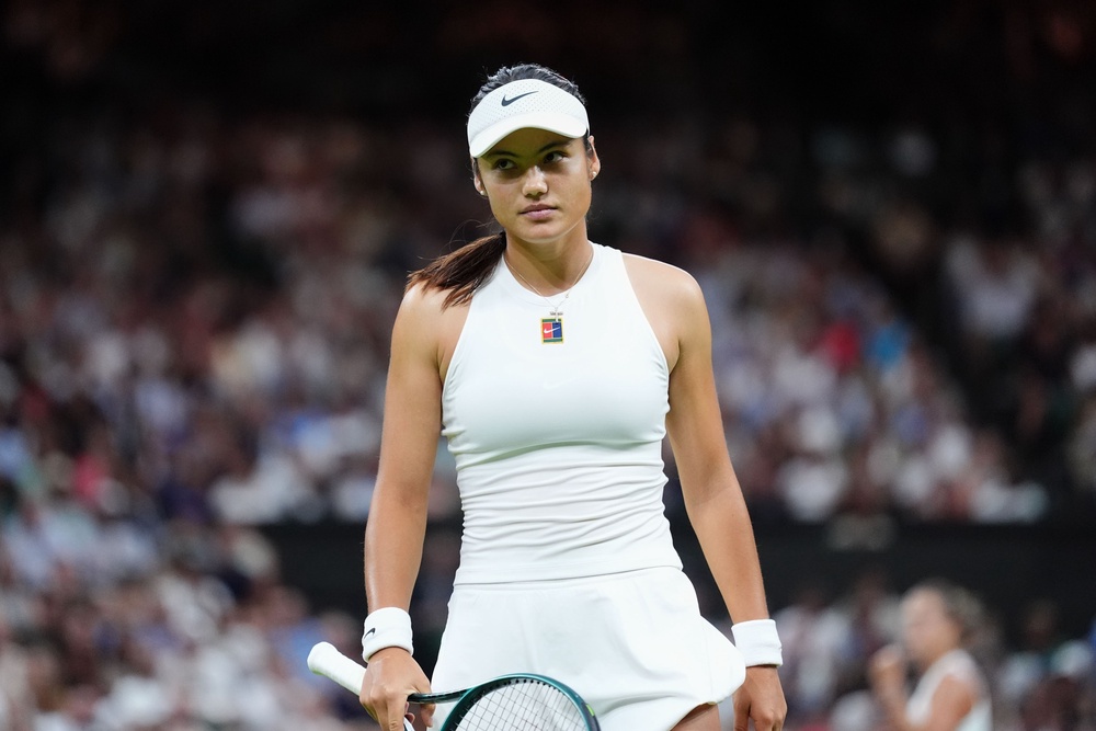 Raducanu was knocked out of Wimbledon by Aryna Sabalenka in the third round in 2025 (PA Wire)