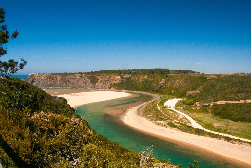 The sight of Odeceixe Beach was a highlight of day three for Rachel (Algarve Tourist Board)