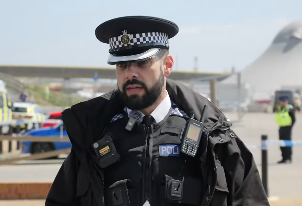 Chief superintendent Adam Hays (Sky News)