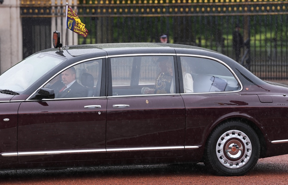 The royals depart Buckingham Palace to attend the State Opening of Parliament(Yui Mok/PA) (PA Wire)