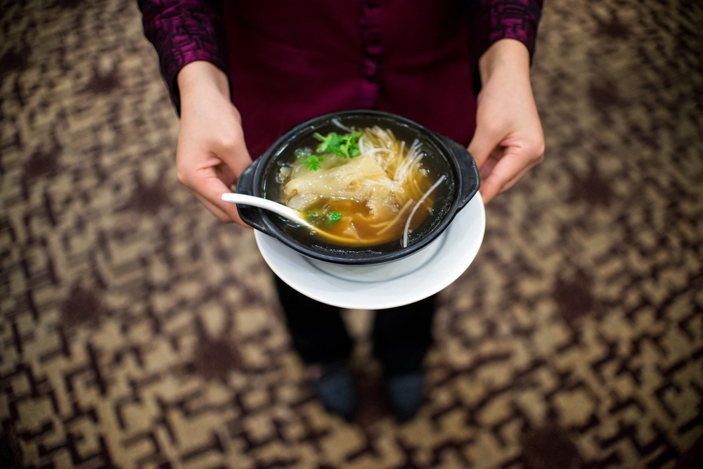 Shark fin soup in a restaurant in Guangzhou (AFP/Getty)