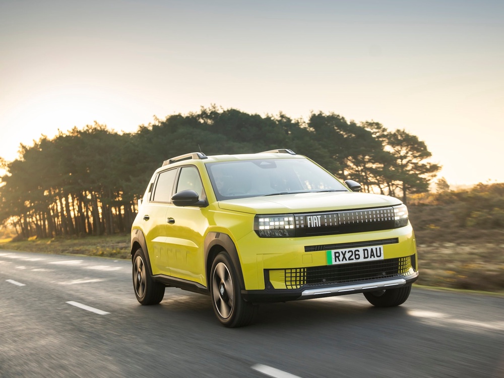 The Grande Panda is the first car that Fiat will use to measure smiles per hour (Fiat)