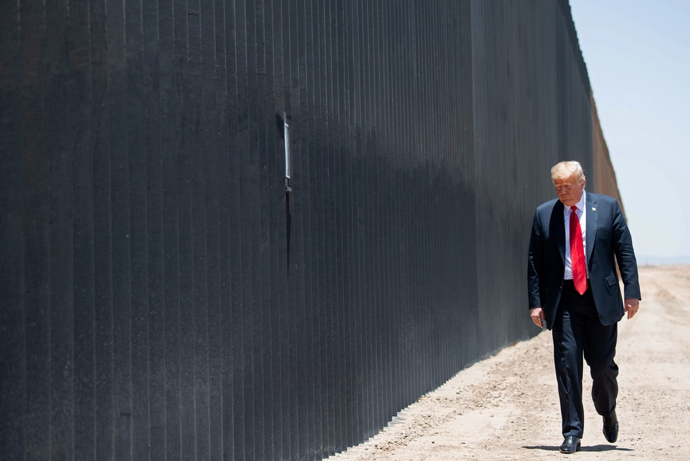 The Department of Justice is moving to seize 14 acres of church property, offering $183,071 in compensation while attempting to bypass environmental laws to expedite construction (AFP via Getty Images)