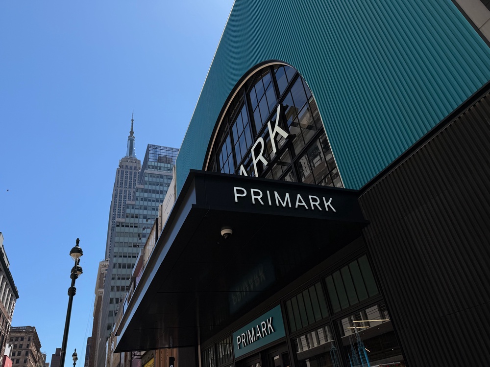 Primark’s flagship on West 34th Street is perched in the shadow of the Empire State Building, opposite department store Macy’s (The Independent/Ellie Muir)