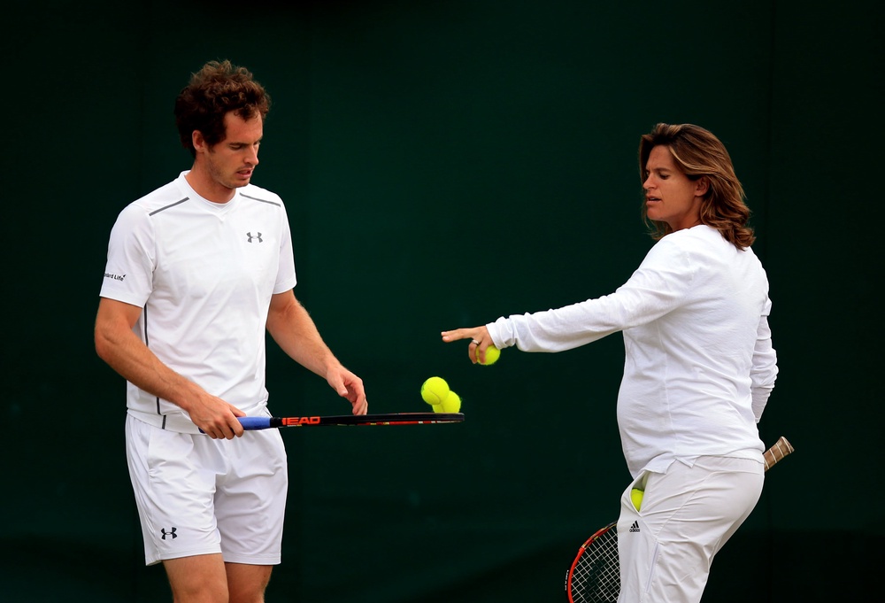 Andy Murray broke new ground in his partnership with Amelie Mauresmo (Mike Egerton/PA) (PA Archive)