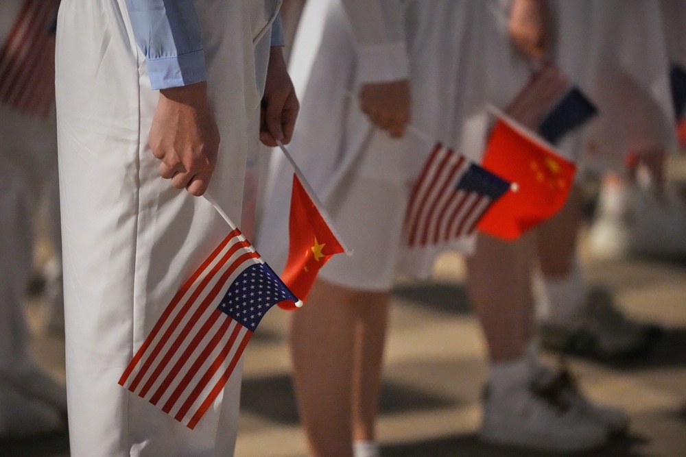 Trump last visited China in 2017 (AP)