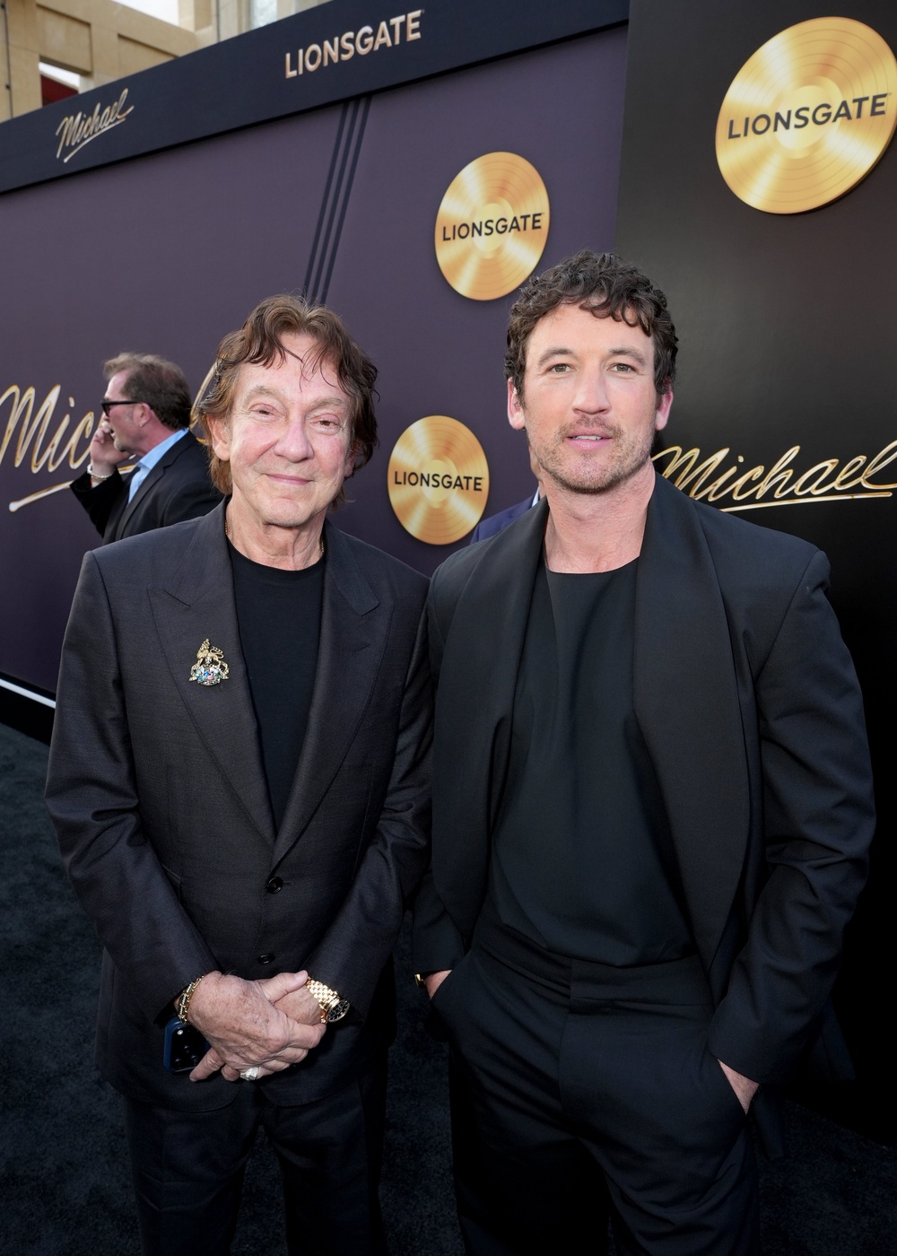 John Branca was portrayed by Miles Teller in the new Michael Jackson biopic (Getty)