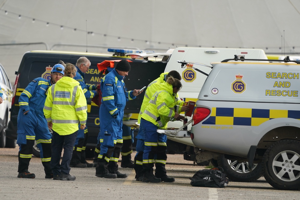 Emergency services attended the scene at Madeira Drive, Brighton (Gareth Fuller/PA) (PA Wire)