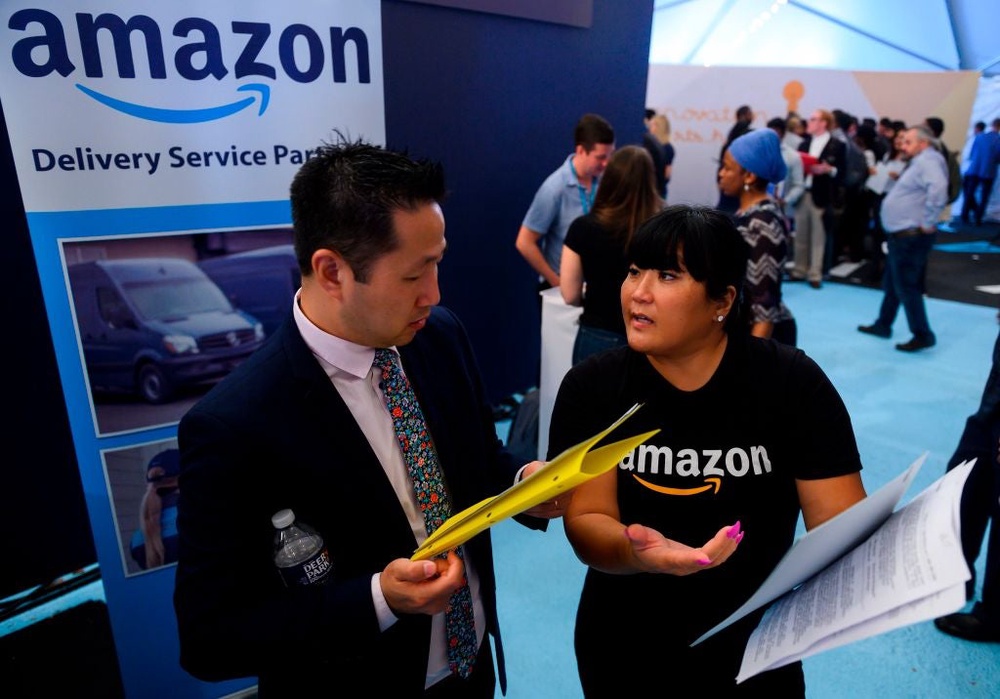 ‘When younger workers are changing jobs, it's really not that they're being disloyal - they're responding rationally to a market where it just doesn't pay to be loyal the way it used to,’ one expert said (AFP via Getty Images)
